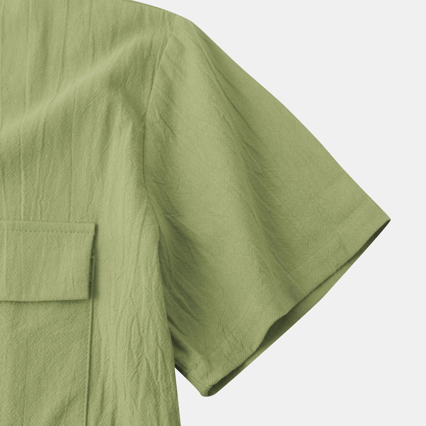 Urban Gents | Relaxed Linen Short Sleeve Shirt