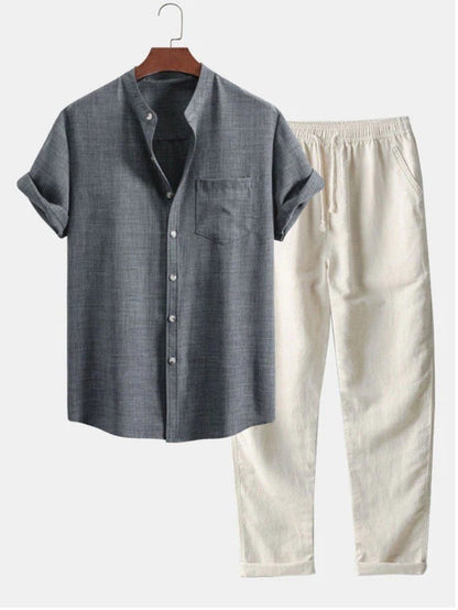 Urban Gents | Short Sleeved Shirt & Pant set